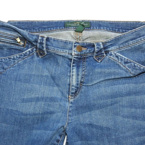 Lauren Ralph Lauren Denim - LRL Lauren Jeans Co Womens Jeans Dark Straight